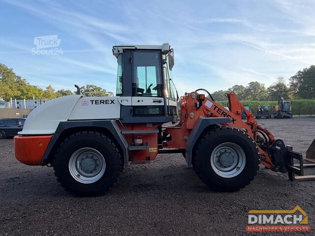 Nakladač Terex TL160 Snelwissel + Bak + Vorken - Airco
