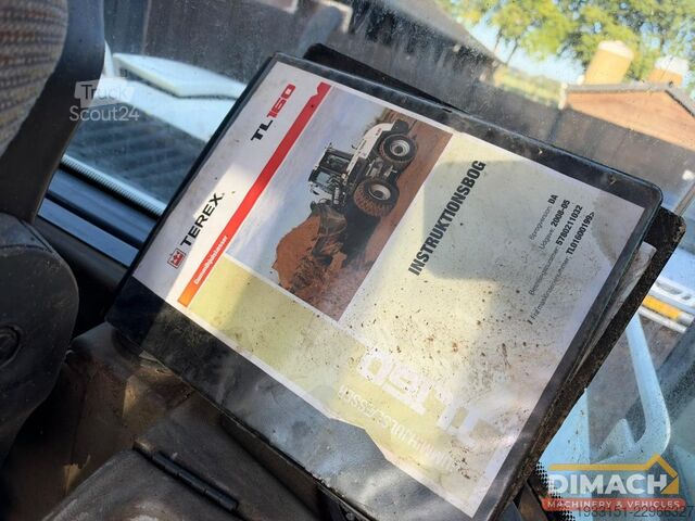 Nakladač Terex TL160 Snelwissel + Bak + Vorken - Airco
