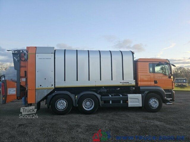 Szemetesautó MAN TGS 28.320 Faun Rotopress 518 Terberg Schüttung