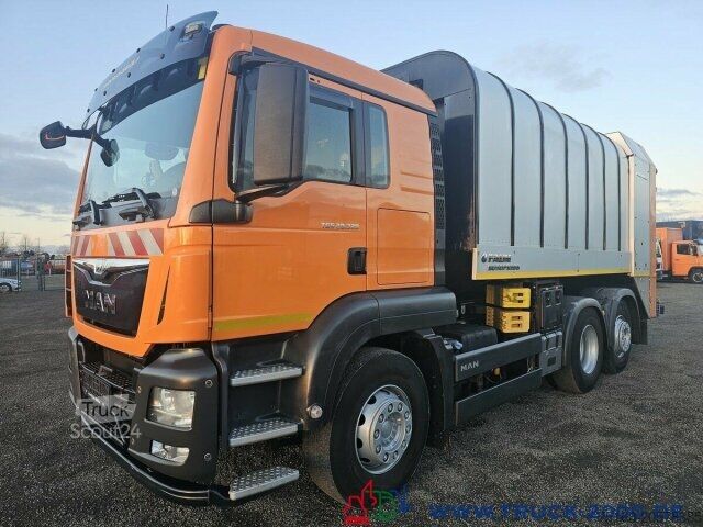 Skraldevogn MAN TGS 28.320 Faun Rotopress 518 Terberg Schüttung