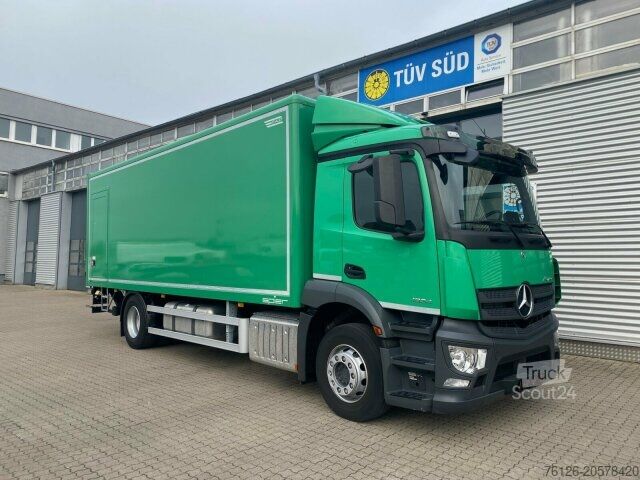 LKW mit Kofferaufbau Mercedes-Benz Actros 1824L Koffer/LBW 2.000kg/Klima/PPC