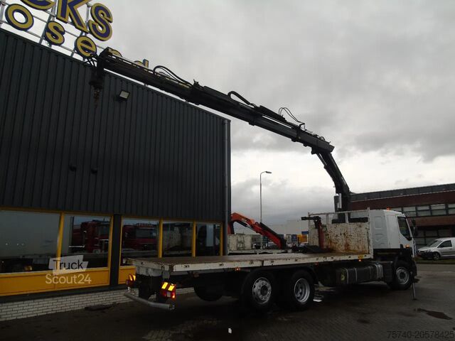 Tovornjak z žerjavom Renault Premium 380 DXI + HIAB 166 + 6x2 + EURO 5