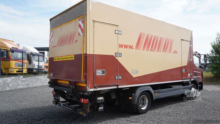 Kjølelastebil MERCEDES-BENZ Atego 1221 Kühlkoffer 3-Kammer Carrier Tiefkühle