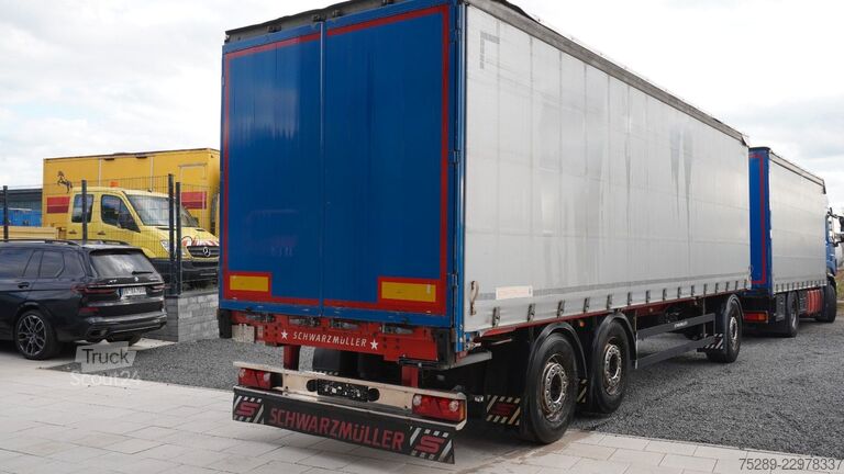 Tentinė platforma sunkvežimis IVECO Stralis 500E6 Pritsche + Plane Zug Schwarzmüller