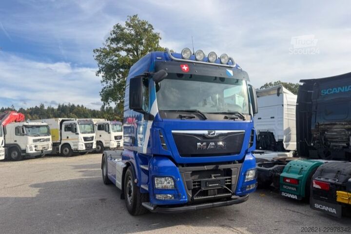 Standard trekkvogn MAN TGS 18.500 4x4 HD 2kreishydraulik