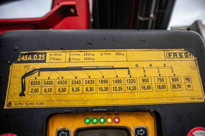 Kran KWB KIPPER + FASSI F245A/5X