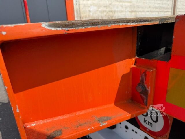 Turbo's Hoet SC33AA KRAANOPLEGGER / STENEN TRAILER / AUFLIEGER fur ROLLKRAN / TRAILER FOR ROLLER CRA Turbo's Hoet SC33AA KRAANOPLEGGER / STENEN TRAILER / AUFLIEG...