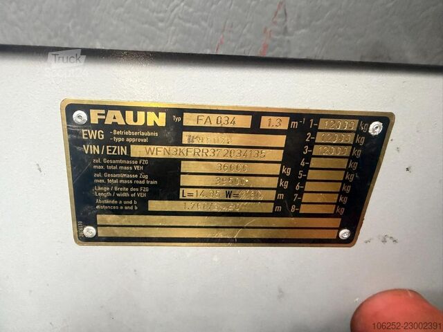 Faun MTC AF 38 6x4x6 - 38m Max radius boom / Auslegerlänge / Gieklengte - BEL MACHINE - CE - TOP CON Faun MTC AF 38 6x4x6 - 38m Max radius boom / Auslege...
