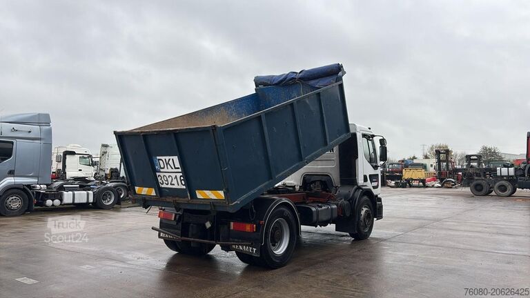 Tipper Renault Premium 340 (POMPE MANUELLE / GRAND PONT / BIG ...