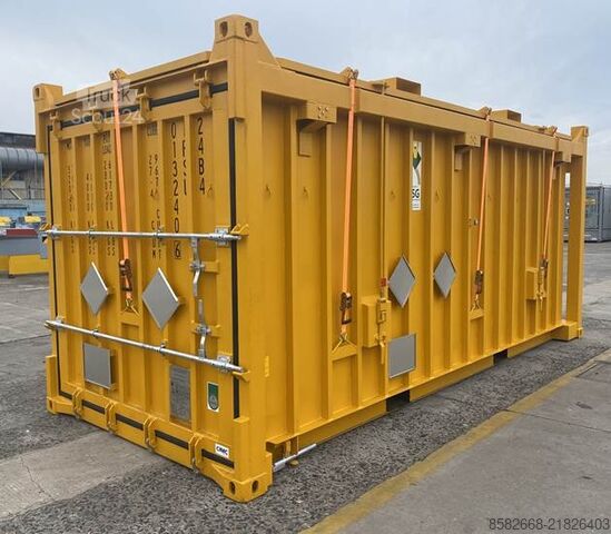 Contenitore per materiali sfusi da 20 piedi OPEN TOP | 33 m³ Wecon 20ft Bulk Container