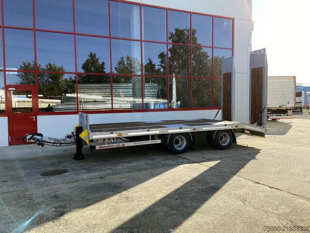 Remolque de plataforma baja Möslein TT 21-6,5  21 t Tandemtieflader, Luftgefedert, NEU