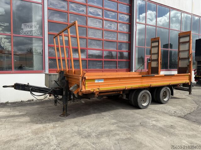 Damperli treyler Blomenroehr 896/14000  14 t Tandem 2 Seiten Kipper   Tieflader