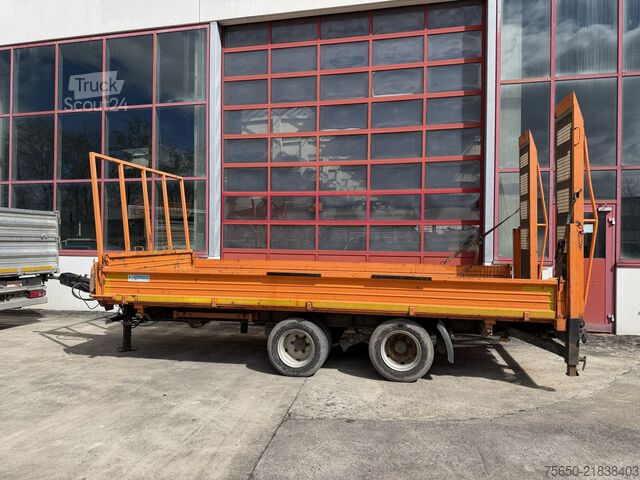 Damperli treyler Blomenroehr 896/14000  14 t Tandem 2 Seiten Kipper   Tieflader