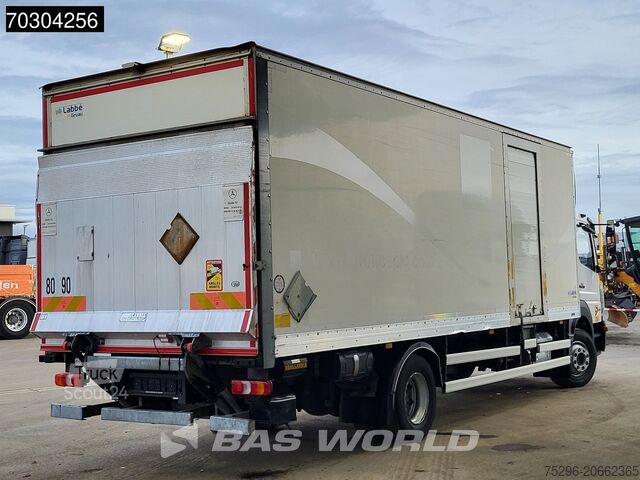 Kuffert Mercedes Atego 1318 4X2 13.5tonner Automatic 1500kg Lade...