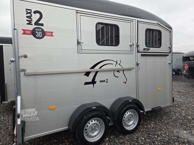 Vozidlo pro prepravu dobytka Cheval Liberté Maxi 2 Horse Trailer 2600kg