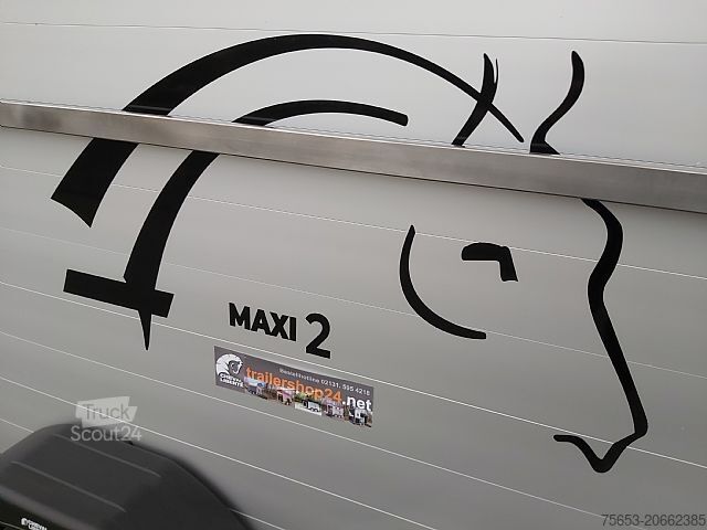 Vozidlo pro prepravu dobytka Cheval Liberté Maxi 2 Horse Trailer 2600kg