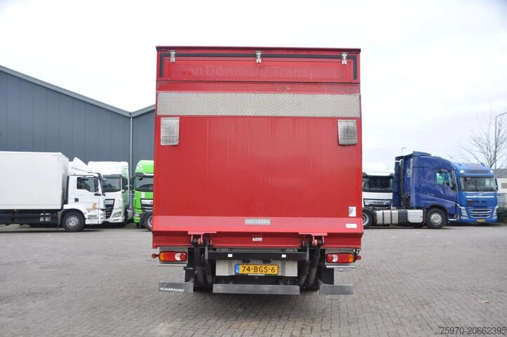 валіза DAF LF 210 4X2 8 TONS  BOX + DHOLLANDIA