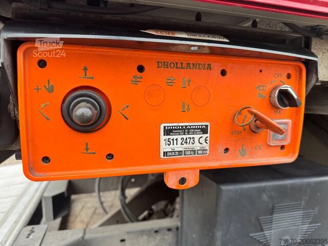 валіза DAF LF 210 4X2 8 TONS  BOX + DHOLLANDIA