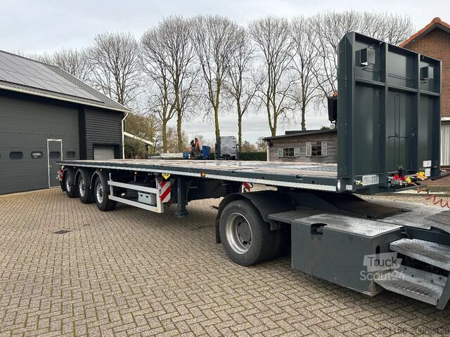 Remorque à plate-forme Broshuis | 3AOU - 48 | 3x STEERING | 8700 kg EMPTY | NE...