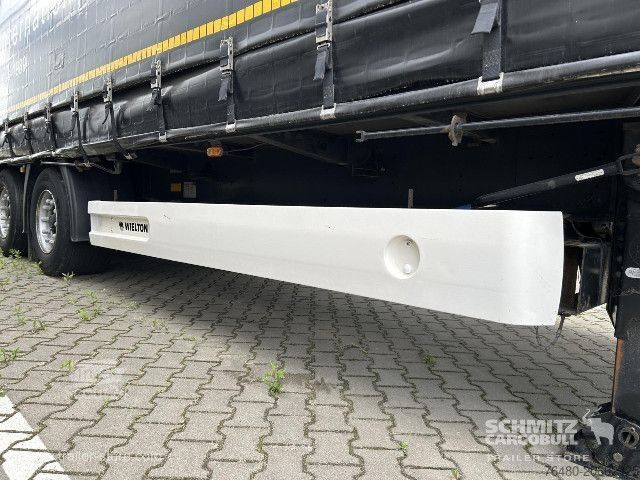 Auflieger mit Pritsche & Plane Wielton Schiebeplane Mega