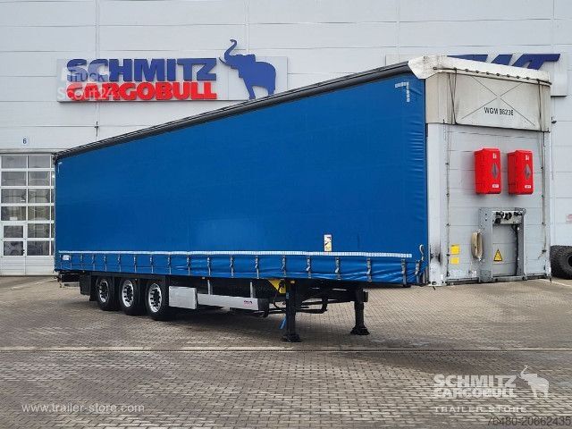 Atvērta puspiekabe ar tentu Schmitz Cargobull Schiebeplane Mega