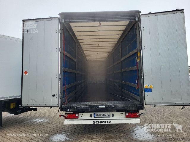 Atvērta puspiekabe ar tentu Schmitz Cargobull Schiebeplane Mega