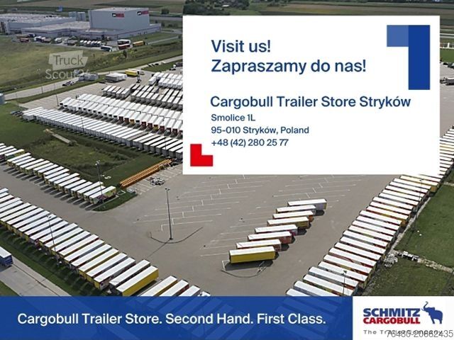 Atvērta puspiekabe ar tentu Schmitz Cargobull Schiebeplane Mega