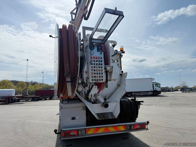 Φορτηγό δεξαμενή κενού SCANIA P450 8x4*4 Hvidtved Larsen FlexLine 412 PED