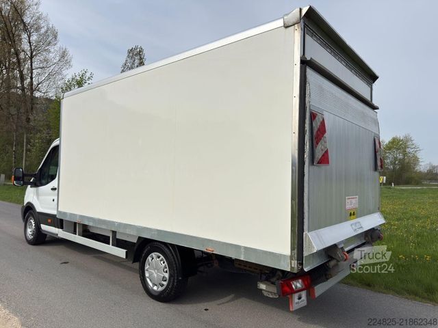 Furgoneta caja FORD TRANSIT KOFFERAUFBAU+LBW*2019*EURO6*TEMPOMAT*