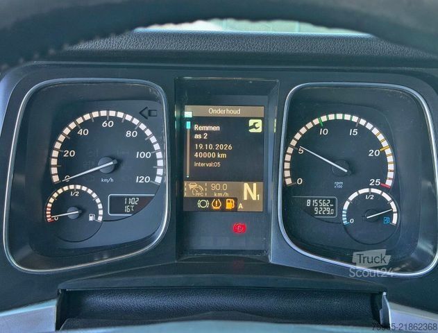 Standart çekici ünitesi MERCEDES-BENZ Actros 1845 LEAF - AIR PTO + HYDRAULICS TOP COND