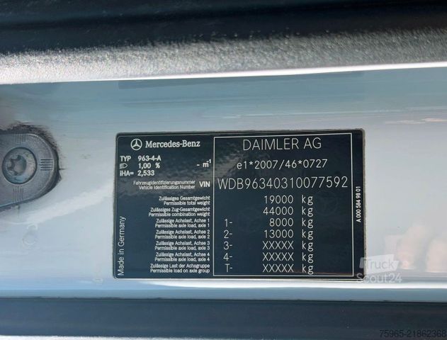 Standart çekici ünitesi MERCEDES-BENZ Actros 1845 LEAF - AIR PTO + HYDRAULICS TOP COND