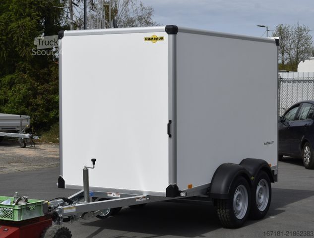 Remolque caja HUMBAUR Koffer HK 253015-18P mit Überfahrwand