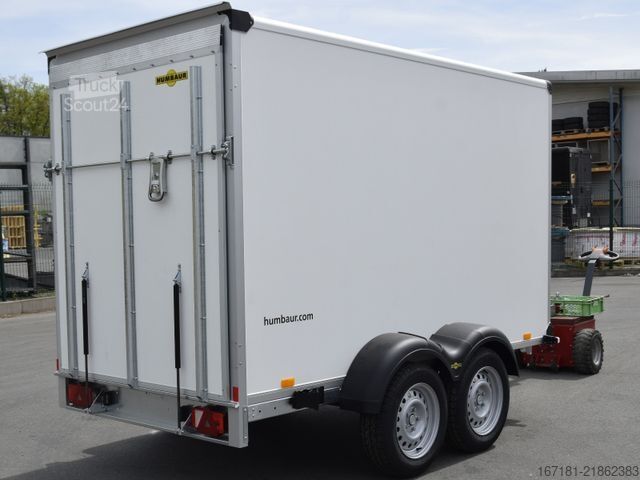 Remolque caja HUMBAUR Koffer HK 253015-18P mit Überfahrwand