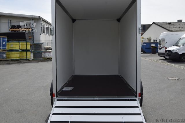 Remolque caja HUMBAUR Koffer HK 253015-18P mit Überfahrwand