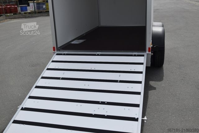 Remolque caja HUMBAUR Koffer HK 253015-18P mit Überfahrwand