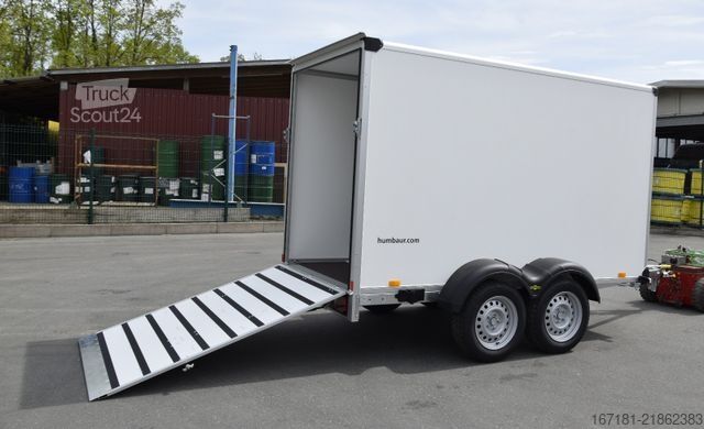 Remolque caja HUMBAUR Koffer HK 253015-18P mit Überfahrwand