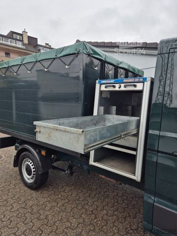 شاحنة نقل صغيرة قلاب VOLKSWAGEN Crafter Pritsche P35 mittellang 4MOTION*Kipper*