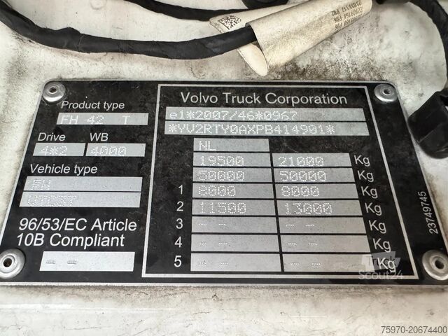 Standartinis-SZM Volvo FH 460 4x2 2023 iShift iParkCool VDS