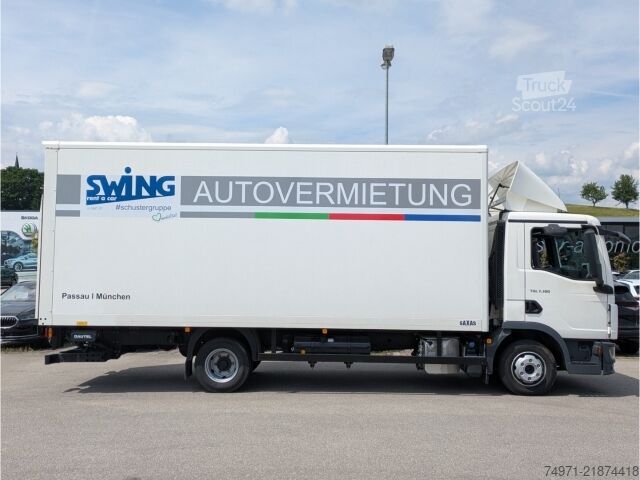 Camión caja MAN TGL 7.190 4x2 BB Koffer+LBW*Tempom Klima Bluetoo