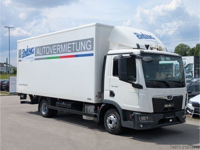Kuorma-auto umpikorilla MAN TGL 7.190 4x2 BB Koffer+LBW*Tempom Klima Bluetoo
