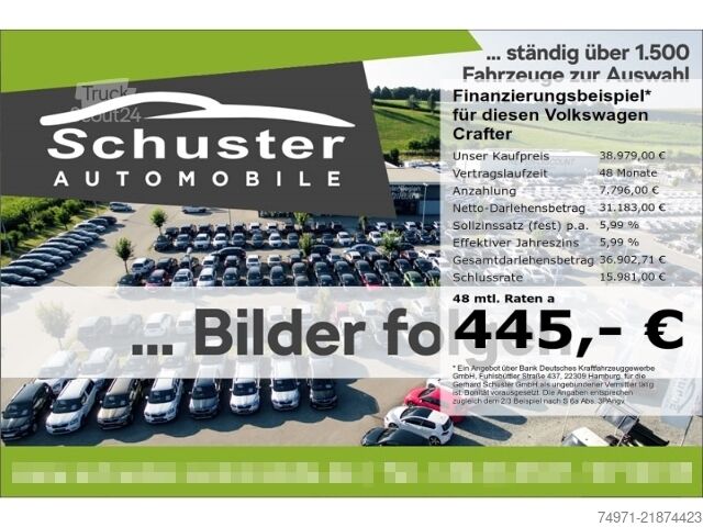 Fourgon tôlé VW Crafter Kasten LR+Superhoch*Autom ACC R-Kam SHZ