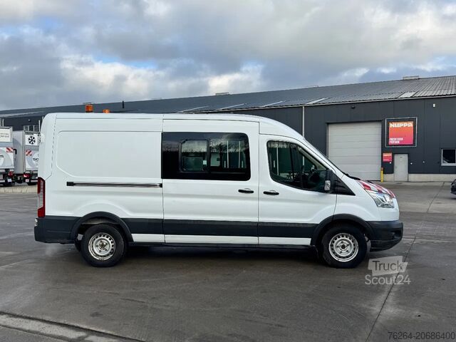 Furgão de caixa Ford TRANSIT DUBBEL CABINE 2.2 92KW EURO5b