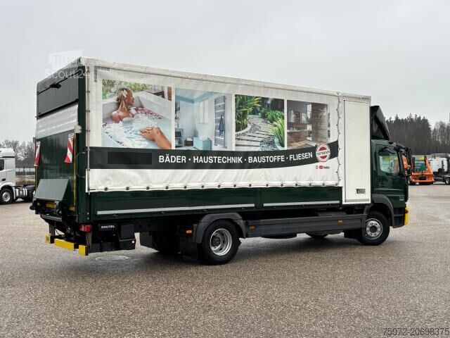 Flatbed truck with tarp  Atego 1523 L