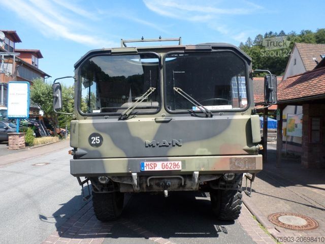 LKW mit Pritsche (offen) MAN KAT 1 8x8 10 Ton Winde Top Zustand