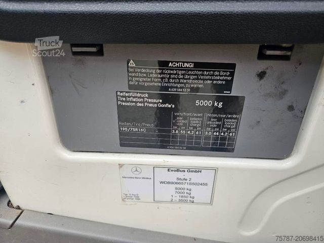 Reisebus MERCEDES-BENZ Transfer 45, Sprinter 516 CDI, hydr. Tür, 16+1