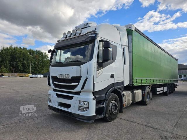 Стандартный седельный тягач IVECO 480 Stralis, Euro 6, 2 Kreishydr, Retarder