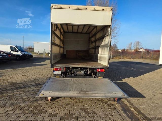 Samochód dostawczy z plandeką IVECO 80-220 Eurocargo, Gardine, Ladebordwand, 1.Hand