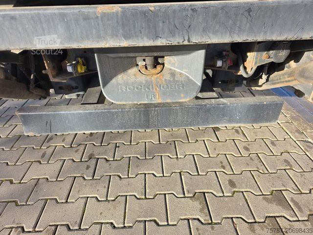 Samochód dostawczy z plandeką IVECO 80-220 Eurocargo, Gardine, Ladebordwand, 1.Hand