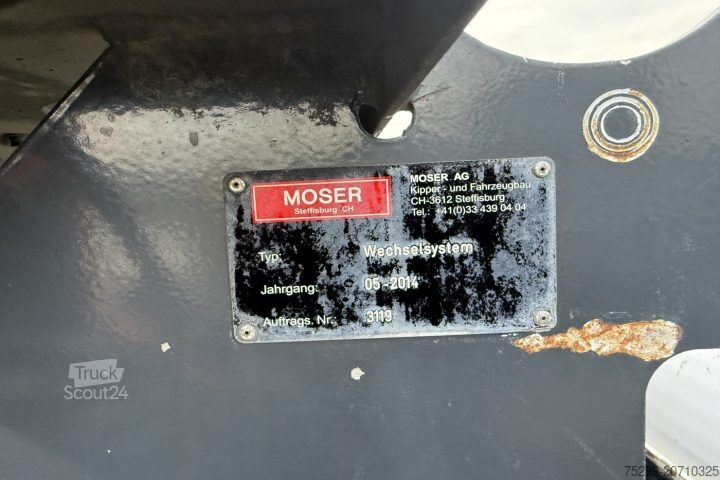 Caminhão para fins especiais Mercedes-Benz Arocs 3245 SWS 8x4 Moser / Swiss-Vehicle