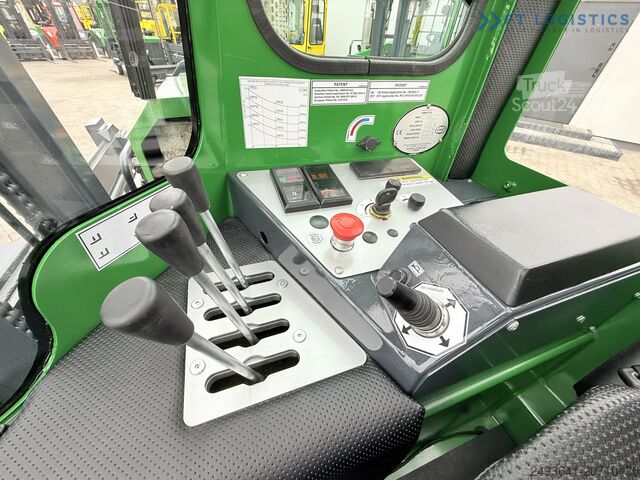 Four-way forklift Combilift C4500 DIESEL DUPLEX WIDE FORK POSITIONER